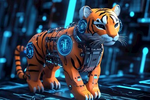 潮流虎原创形象