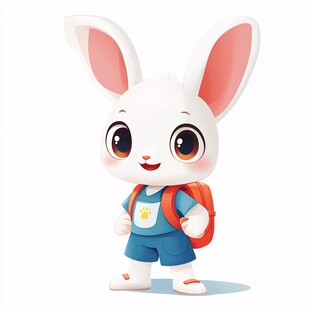 科技兔形象设计