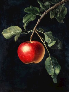 油画感苹果