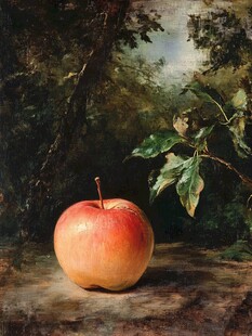 油画苹果