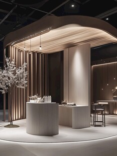 茶食工具店铺设计