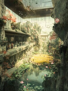 楼西双版纳悬浮岛设计