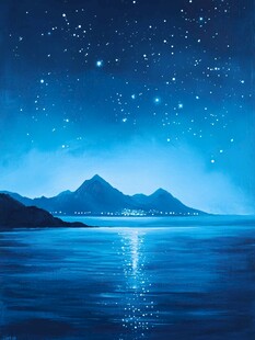 抽象写意星辰大海