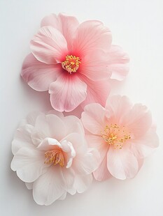 3d立体简约花
