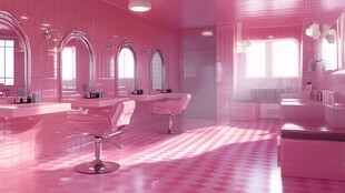 粉红色的幻想场所