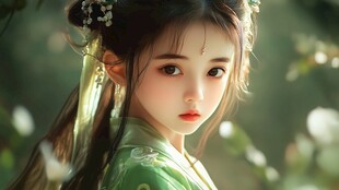 板绘人像