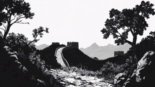 长城插画