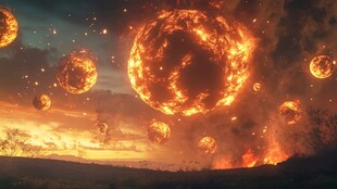 火焰火球主题效果图