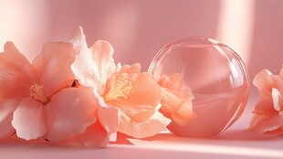 3d立体唯美花卉