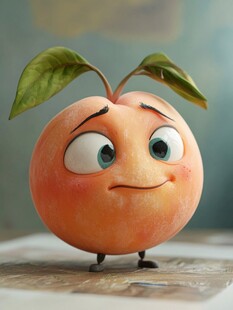 番茄卡通形象ip