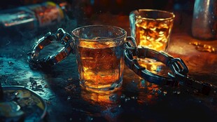 洋酒创意图