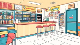 卡通便利店