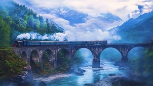 瑞士最美小火车