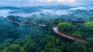 云端廊桥