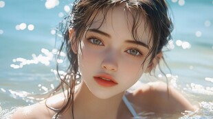 仙气清冷少女壁纸图片