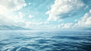 海景全幅宽幅背景