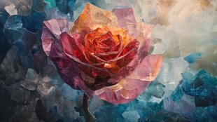 大型高清抽象玫瑰