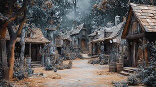 童话森林主题场景