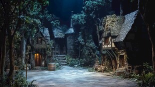 童话森林主题场景