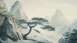 超清迎客松