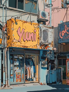 小店插画