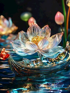 水晶荷花