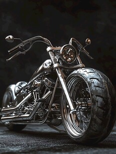 金属摩托车