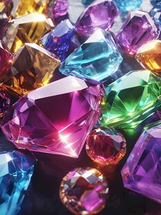 宝石炫酷背景
