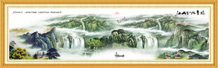 山水风景壁画