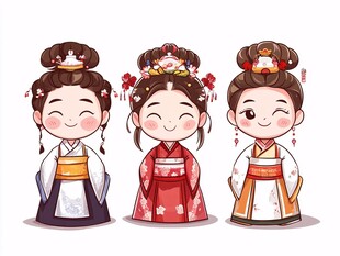 卡通汉服