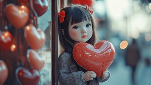 唯美浪漫小女孩