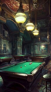 复古台球室