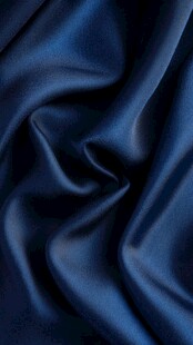 蓝色缎地
