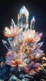 梦幻钻石花