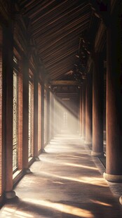 光影柱廊