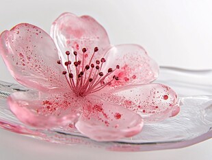 花瓣水珠