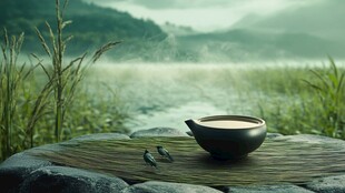 茶杯山水