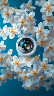 3d立体唯美花卉