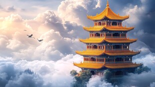 古风仙境天上宫阙