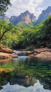 山水风景太行自然风光