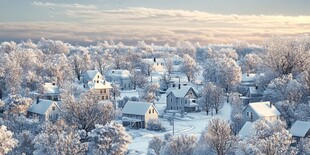 高清大画幅冬天雪景