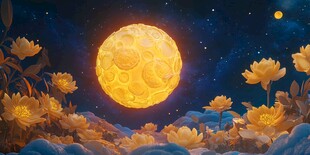 梦幻中秋节场景