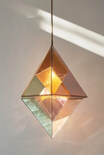 几何风吊灯