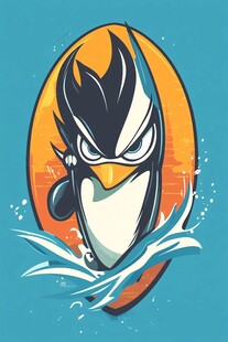 原创企鹅ip设计