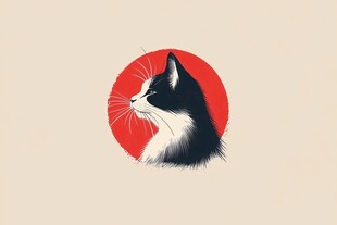 日本猫logo