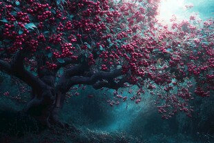 唯美梦幻梅花林