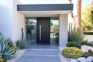 庭院入口效果图