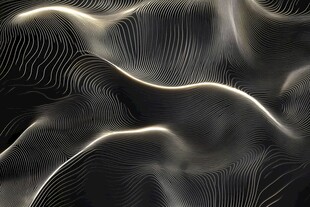 4d金色线条艺术