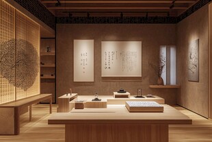 茶具展柜