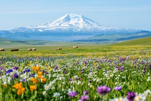 新疆伊犁山花